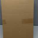 Shoe Organizer for Closet, 2-Pack Foldable Shoe Storage Box with Adjustable Dividers & Clear Cover, Fits 16 Pairs, Beige, Durable and Space-Saving