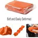 IPELY 3 Pack 100g Car Clay Bar Premium Grade, Orange Auto Detailing Magic Clay Bar Cleaner for Car Wash Car Detailing Clean Orange