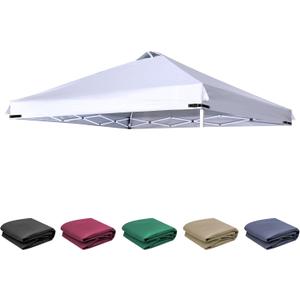 SCOCANOPY Replacement Top with Air Vent and Buckle for 12x12 Canopy Frame, Canopy Cover ONLY, (White)