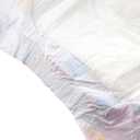 CutiePlusU Disposable Diaper Sample 2 Pieces Protective Underwear Absorbent Briefs Dry Surface White Pink (Large 37"-47")