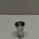 EMANUEL Yair Small Kiddush Cup for Shabbat an Yom Tov - Yeled Tov - Yalda Tova hammered stainless steel (Yeled Tov YTO-5)