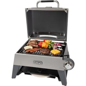 Cuisinart Portable 3-in-1 Grill, Griddle, and Pizza Oven, Perfect for BBQs