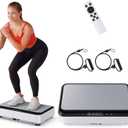 UTRYUP Vibration Plate Exercise Machine, Power Vibration Plate with 99 Adjustable Speeds and Remote Control, Whole Body Workout Equipment with 330 LBS Capacity, Vibrate Fitness Platform for Women