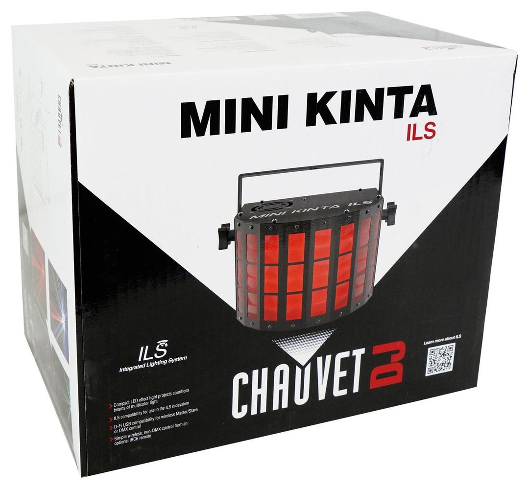 Chauvet DJ Mini Kinta ILS RGBW LED Party/Stage Effect Light D-Fi USB+DMX Cable