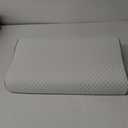 Cervical Neck Pillow for Pain Relief, Contour Memory Foam Pillows for Sleeping, Odorless Ergonomic Pillow Adjustable Orthopedic Cooling Pillow Bed Pillow Neck Support for Side Back Stomach Sleepers (Blue & Grey)