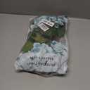 Kisflower Blue Hydrangea Artificial Flowers 6pcs Faux Hydrangea Flowers, Fake Flowers for Table Centerpiece, Blue Silk Hydrangea Flowers with Stems for Home Wedding Party Decor