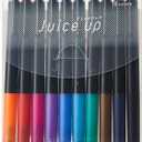 Pilot Knock Gel Ink Extra Fine Ballpoint Pen, Juice Up 04, 10 Color Assorted (LJP200S4-10C)