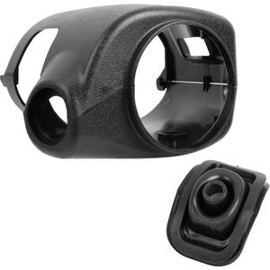 Upper & Lower Steering Column Cover and Shifter Boot Compatible with Chevy Tahoe/Suburban/GMC Yukon/Escalade Fits 2000-2002 Models, Replace 26072993/26078127