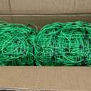Electric Fence Netting, 49.6" H x 164'L Portable Livestock Nets for Cattle, Sheep, Goat, Hogs, Larger Animals, Electric Fencing with 14 Pre-Assembled Double-Spiked Posts for Backyards, Ranches, Farms