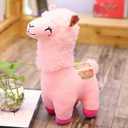 Llama Stuffed Animals Soft Plush Cute Alpaca Doll for Boys Girls 10in (caibei yantuo fense)