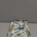 WEESO Womens Summer Dresses Loose U Neck Sleeveless Sundresses Dress with Pockets (Small, Floral Multi Leaf)