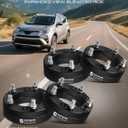 YHTAUTO 6x5.5 to 5x5.5 Wheel Adapters 2 Inch for Cadillac, Chevy, Hummer