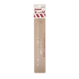 Pickett Letter and Number Guide, Neon Font, 1/4 Inch Size (72-1/4I)