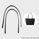 0.6" Wide Replacement Handbags Straps Leather Handle Bag Straps Purse Strap Replacement Strap for Tote Bags Brown