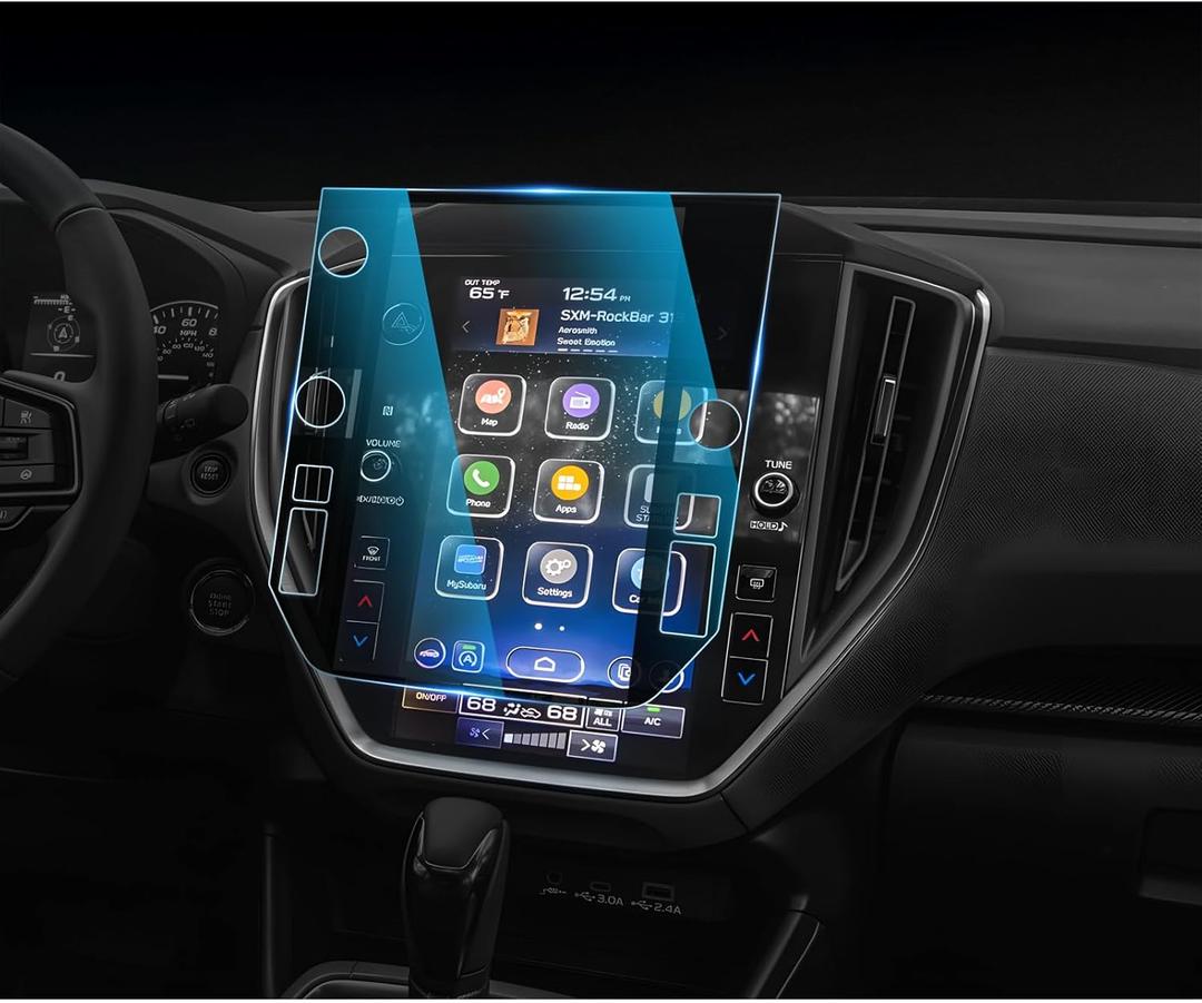 CDEFG Tempered Glass for 2025 Subaru Forester Screen Protector, 11.6 Inch Touchscreen, 2025 Forester (Premium, Sport, Limited, Touring) Accessories