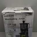 Cold Press Juicer, 5.8" Wide Feed Chute Juice Extractor Machine with 400W, High Juice Yield, Slow Masticating Juicer for Whole Vegetables & FruitsDeep Grey