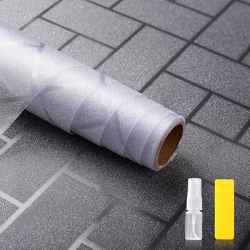 Hygger CO2 Aquarium Background Paper Decor Fish Tank Backdrop Wallpaper Electrostatic Adhesive, No Glue, Easy to Install, Reusable (23.6“H×78.7”L, Grid Transparent)