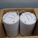 LEVOIT Air Purifier for Home Allergens Pets in Bedroom, Covers Up to 1073 ft by 56W High Torque Motor, AHAM VERIFIDE, 3-in-1 Filter, HEPA Sleep Mode, Remove Dust Smoke Odor, Core300-P, White, 2 Pack