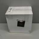 U-QE 60 Pcs Black Plastic Plates for Party  Black Plastic Disposable Heavy Duty  Include 30 10.25" Dinner & 30 7.25" Dessert Plate - Perfect for Parties, Weddings