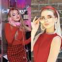 2 x 7 PCS Fashion Headbands for Women Floral Vintage Wide Headband Cute Pearl HeadBand Twisted Red Hair Bands for Girls Hair Non Slip Hair Accessories (Red)