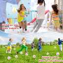 Zubebe 72 Pieces Snowball Fun Set Snowmen Balls Fake Cute Fight Smile Face Snowball with a Bag for Indoor Winter Adults Snowmen Ball Fight Christmas Party Decor, 6 Style(2 Inch,Cute)