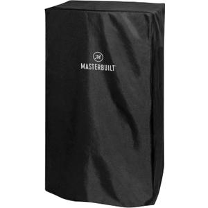 Masterbuilt 40-inch Vertical BBQ Smoker Weather-Resistant Polyester Cover to Fit All Masterbuilt 40-inch Vertical Smokers in Black, Model MB20080210