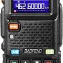 [Chirp Compatible] BAOFENG UV-5G Plus GMRS Handheld Radio, Long Rang Two Way Radio for Adult, 999 Channels, NOAA Receiver & Scanner, with 2500mAh Battery USB-C Port, Pack of 1 