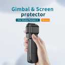 Gimbal Cover Case for DJI Osmo Pocket 3 Camera Lens Protector Cap,Flip Design Handheld Gimbal Protection Case for Osmo Pocket 3 Accessories