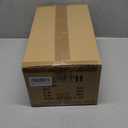 5-Light Modern Semi Flush Mount Ceiling Light, 12.6'' Black Farmhouse Flush Mount Ceiling Light Industrial Ceiling Light Fixture for Entryway Hallway Foyer Dining Room Kitchen Bedroom