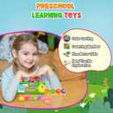 3Pcs Color Sorting Sensory Toys for Kids with Autism Toddler Toys for Airplane Travel Road Trip Preschool Montessori Toys Fine Motor Skills Christmas Stocking Stuffer Gift for Boys Girls C