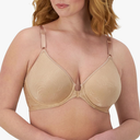 Bali Women's Underwire Shaping Bra, Comfort Revolution T-shirt Bra, Front-close Bra. Size36.