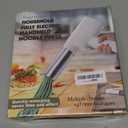 Electric Potato Masher & Ricer, 5-in-1 Handheld with 5 Discs, 5s 7oz Creamy Mash, Food Grade 304 Stainless Steel, Dishwasher Safe, Ideal for Thanksgiving & Homemade Baby Food (Adults Operated)