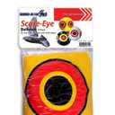 Bird-X Scare-Eye Bird Scare Balloons for Bird Control, 3D Predator Eye Design, Reflective Bird Scare Solution, Covers Up to 6,000 Sq Ft, Pack of 3 (Yellow/White/Black)