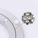 Aluminum Heavy Duty Lazy Susan Rotating Turntable Bearing Swivel Plate Hardware for Dining-Table (24 inch (12mm))