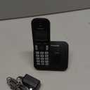 Panasonic Cordless Phone, 1.6" Backlit Display, Call Block, Speakerphone, 10 Hours Talk Time, 2 Handsets - KX-TGC202B (Black)
