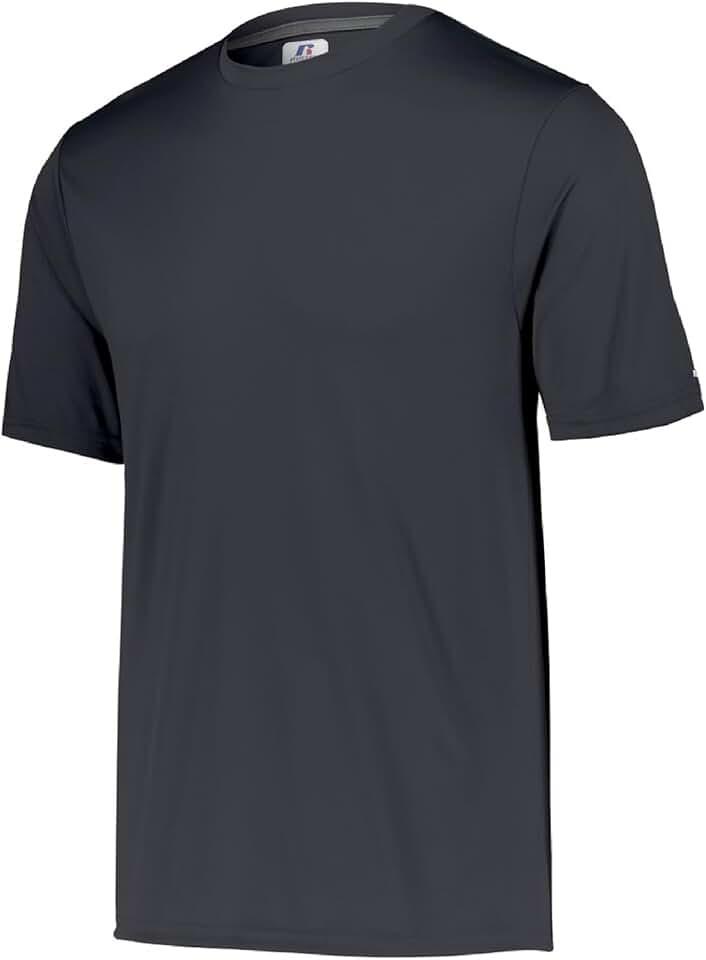 Russell Athletic Men's Short Sleeve Performance T-Shirt Color Grey, size, XL