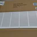 Howeall 30"W x 20"H [Duct Opening Size] Steel Return Air Grille, Air Return Vent Cover for Ceiling and Sidewall - HVAC Air Vent Covers - [Outer Dimensions: 31.75"W x 21.75"H]