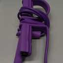 21 Fitness Resistance Bands-4 Tube Pedal Ankle Puller - 2023 New Sit up Leg Stretch Rope Exercise Bands with Handles, Stretching Workout Fitness Bands for Arm Weights Exercise Equipment (Purple)