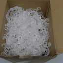 Dalzom 300Pcs Tomato Clips, Plastic Trellis Clips Plant Support Clips, Plant Clips for Support, Grape Vine, Tomato Vine, Vegetables Plants, Garden Clips to Grow Upright Makes Plants Healthier