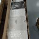 OLIXIS Dresser for Bedroom, 9 Storage Drawers, Wide Fabric Closet Chests Organizer Tower Furniture, TV Stand with Wooden Top Metal Frame for Clothes, Living Room, Hallway, Entryway, Classic White