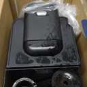 SHARDOR Single Serve Coffee Maker 2.0, Hot and Iced Coffee Machine for K Cup Pods & Ground Coffee, 6 to 14 oz Brew Sizes, 50 oz Removable Water Tank, Bold Brew Setting, Stainless Steel, Black