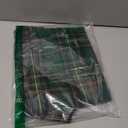 Green Yellow Plaid Christmas Table Runner, Winter Holiday Table Runners 72 inches Long Xmas Decorations Indoor Outdoor Farmhouse Home Kitchen Dining Party Decor