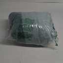 PAVILIA Fluffy Sherpa Throw Blanket Ombre | Gradient Plush, Soft, Fuzzy, Decorative Accent Throw Blanket for Couch Sofa Twin Bed | Cozy Warm Decorative Furry Faux Fur Blanket, 60x80 Inches Green