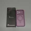 TOCOL for 17 ProMax Case, Full Camera Protection, Built-in Magnetic Ring, Compatible with Magsafe Charger, Translucent Matte Phone Case for 17 ProMax 6.9 inch (Lilac Purple)