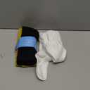 EPEIUS Baby Girl Tights Thick Cable Knit Leggings Stockings Cotton Pantyhose for Newborn Infant Toddler 3/4/5/6 Pack (Black/Gold/Ivory,3 Pack)