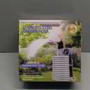 Acouto Expandable Garden Hose with 10 Spray Modes, Lightweight & Leakproof Design, for Gardening & Tasks - Kink & Blue (2500D 15m / 50ft)