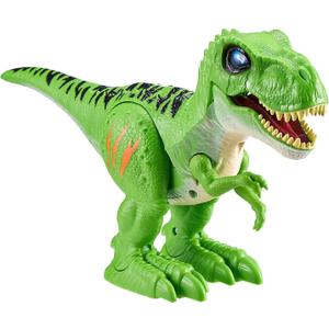 Robo Alive Attacking Green T-Rex Battery-Powered Robotic Toy by Zuru, Dinosaur Toy, Birthday Gift for Boys 3 Years Old and Up