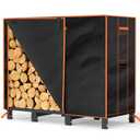 GREENER Heavy Duty Wood Rack Cover - 4FT, Waterproof & Weather Resistant, PVC Coated - Fits Tikimilor, ULIOK, NANNARDOSO