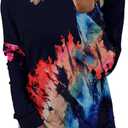 onlypuff Long Sleeve Shirts for Women Fall Fashion Tops Clothing (XL)