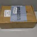 Ravinte 50 Pack 25 Pairs 1/2 Inch Overlay Cabinet Door Hinges Kitchen Satin Nickel Semi-Concealed Face Mount Self-Closing Cabinet Hinges with Bumpers & Screwdriver